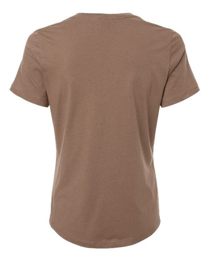 BELLA + CANVAS Women’s Relaxed Jersey Tee 6400 Vintage Brown