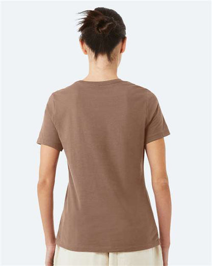 BELLA + CANVAS Women’s Relaxed Jersey Tee 6400 Vintage Brown