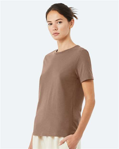 BELLA + CANVAS Women’s Relaxed Jersey Tee 6400 Vintage Brown