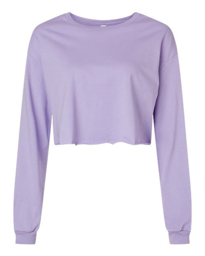 BELLA + CANVAS FWD Fashion Women's Crop Long Sleeve Tee 6501