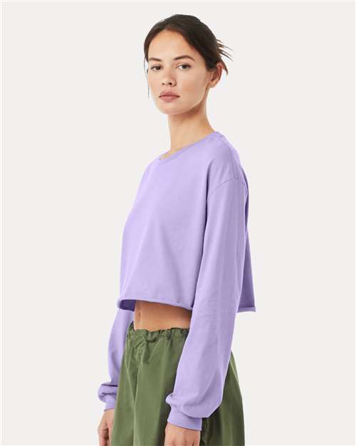 BELLA + CANVAS FWD Fashion Women's Crop Long Sleeve Tee 6501