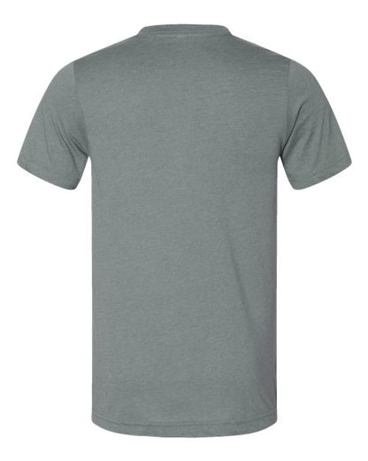 BELLA + CANVAS CVC Jersey Tee 3001CVC Heather Blue Storm