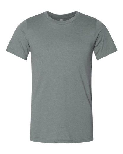 BELLA + CANVAS CVC Jersey Tee 3001CVC Heather Blue Storm