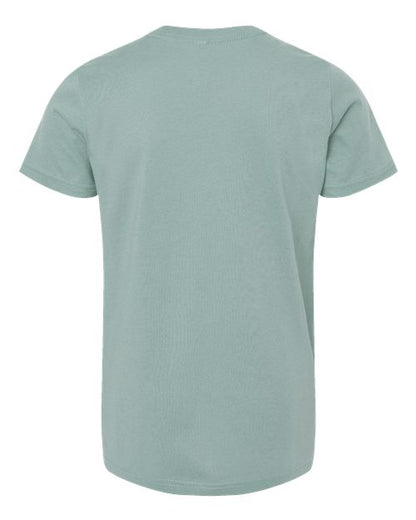 BELLA + CANVAS Youth Jersey Tee 3001Y Dusty Blue