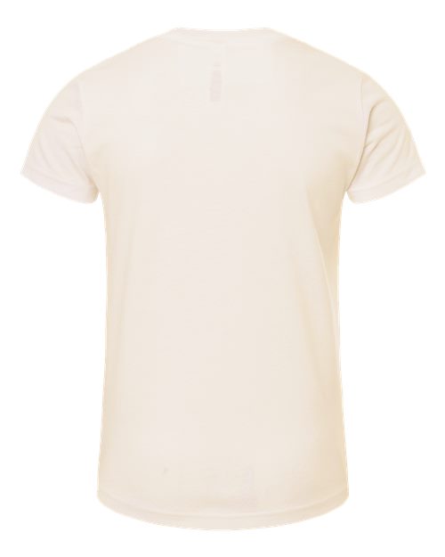 BELLA + CANVAS Youth CVC Jersey Tee 3001YCVC Heather Natural