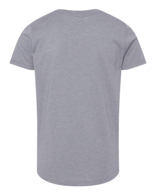 BELLA + CANVAS Youth CVC Jersey Tee 3001YCVC Heather Storm