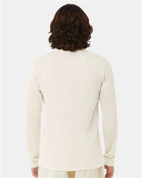 BELLA + CANVAS Heather CVC Long Sleeve Tee 3501CVC Heather Natural