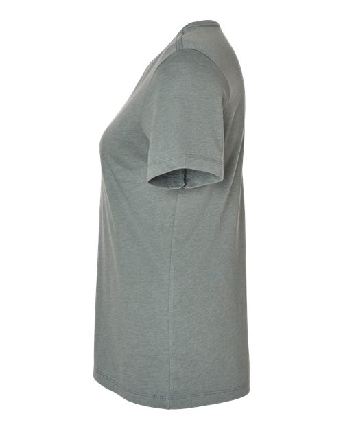 BELLA + CANVAS Women’s Relaxed Fit Heather CVC Tee 6400CVC Heather Blue Storm