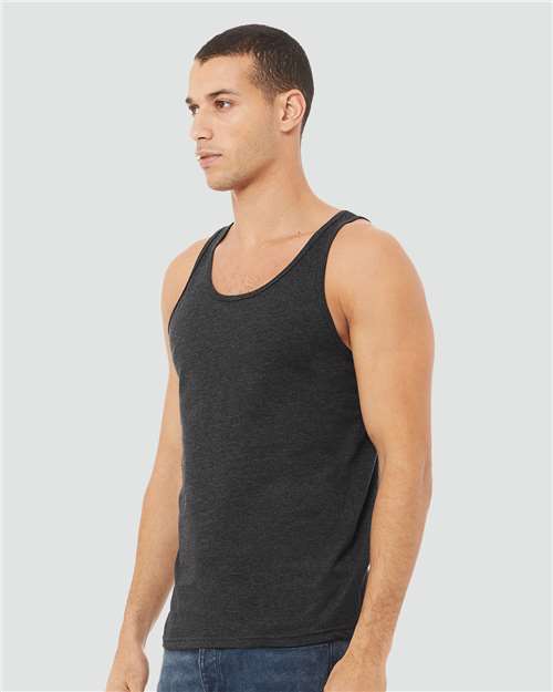 BELLA + CANVAS Heather CVC Tank 3480CVC