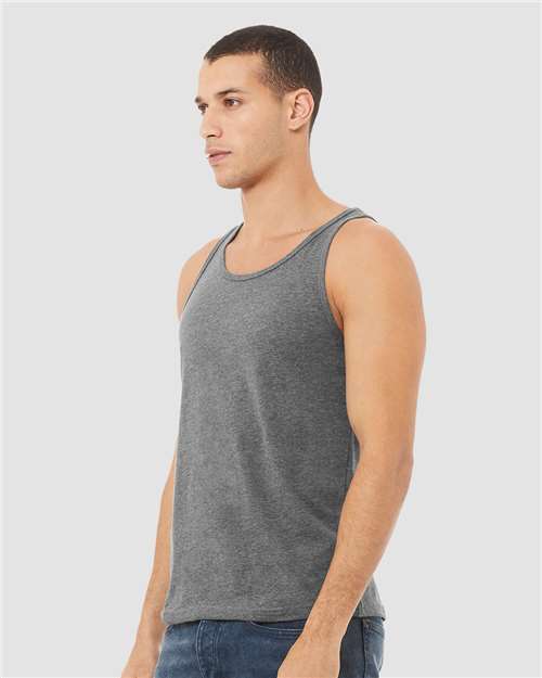 BELLA + CANVAS Heather CVC Tank 3480CVC