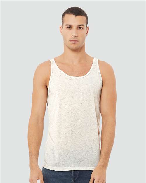 Custom Embroidered  BELLA + CANVAS Triblend Tank 3484  