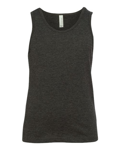 BELLA + CANVAS Youth Heather CVC Tank 3480YCVC