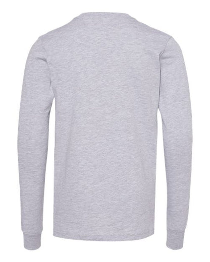 BELLA + CANVAS Youth Jersey Long Sleeve Tee 3501Y Custom Embroidered Business Logo