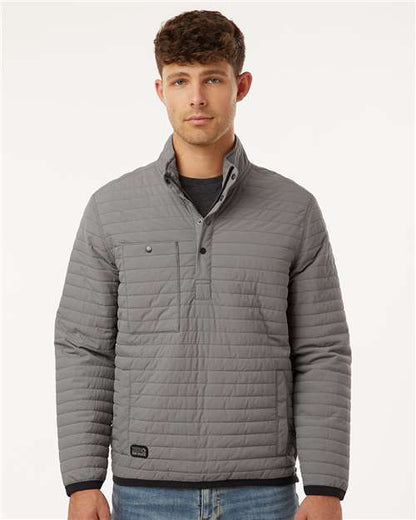 Custom Embroidered  DRI DUCK Keystone Quilted Pullover 5303  