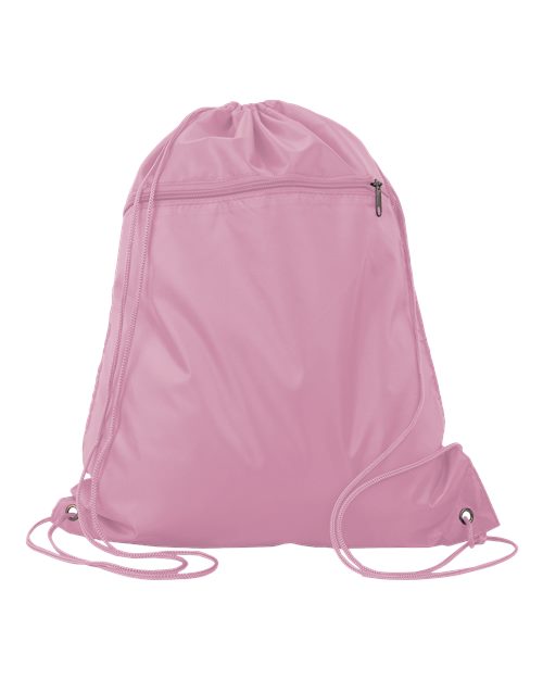 Q-Tees Polyester Cinchpack Q135200