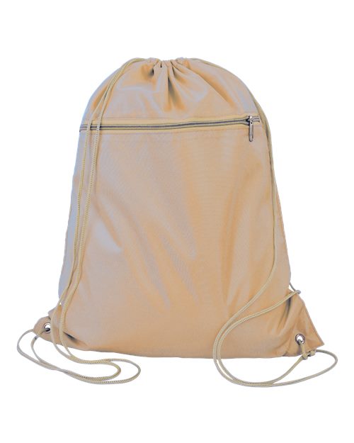 Q-Tees Polyester Cinchpack Q135200