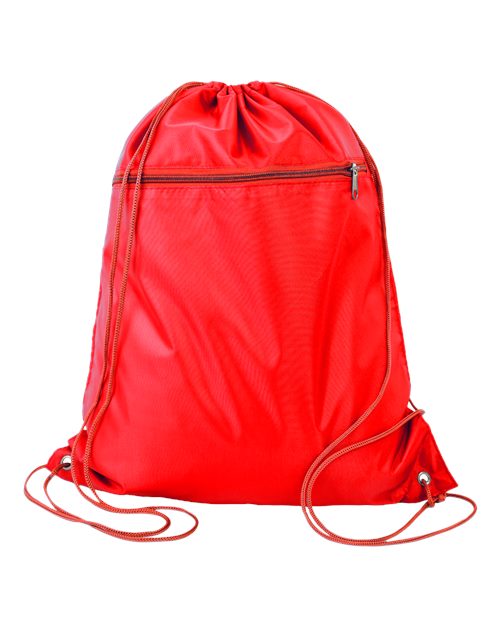 Q-Tees Polyester Cinchpack Q135200