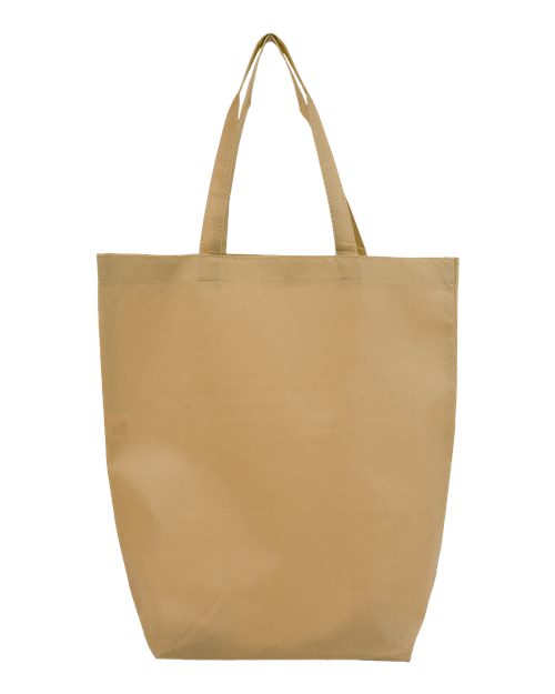 Q-Tees Non-Woven Gusset Bottom Tote Q1251