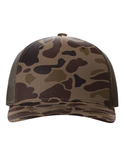 Richardson Five-Panel Printed Trucker Cap 112PFP
