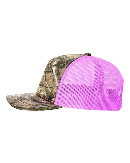 Richardson Five-Panel Printed Trucker Cap 112PFP