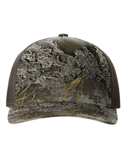 Richardson Printed Five-Panel Trucker Cap 112PFP Custom Embroidered Business Logo