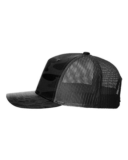 Richardson Five-Panel Printed Trucker Cap 112PFP