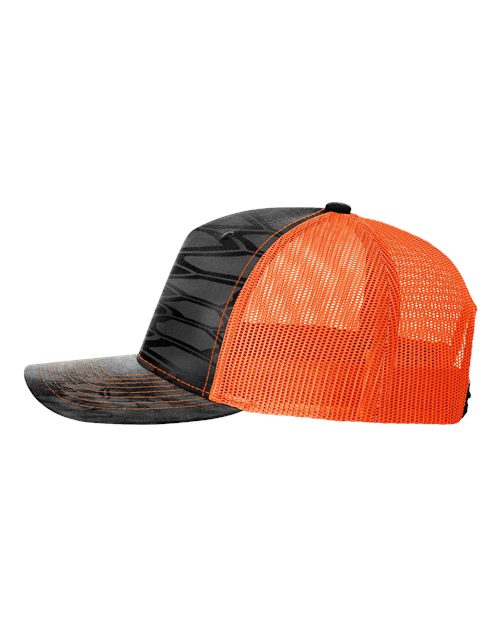 Richardson Five-Panel Printed Trucker Cap 112PFP