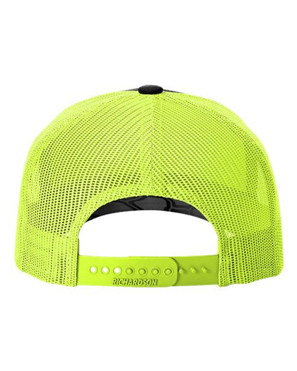 Richardson Five-Panel Printed Trucker Cap 112PFP