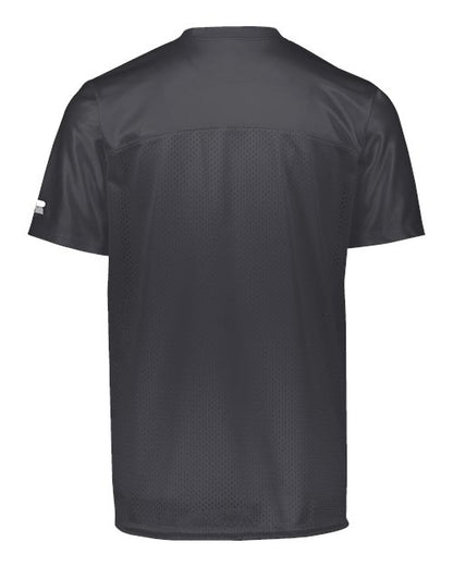 Custom EmbroideredRussell Athletic Unisex Solid Flag Football Jersey 12079 Stealth