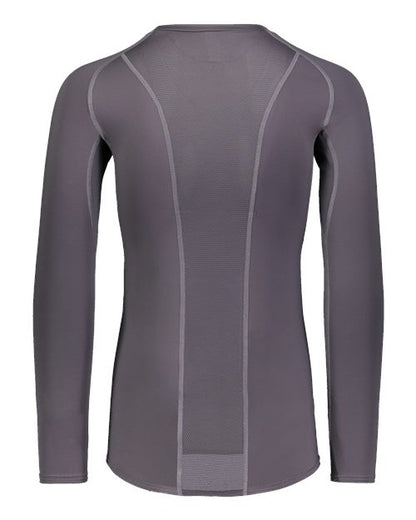 Custom EmbroideredRussell Athletic Unisex CoolCore­ Long Sleeve Compression Shirt 12092 Stealth