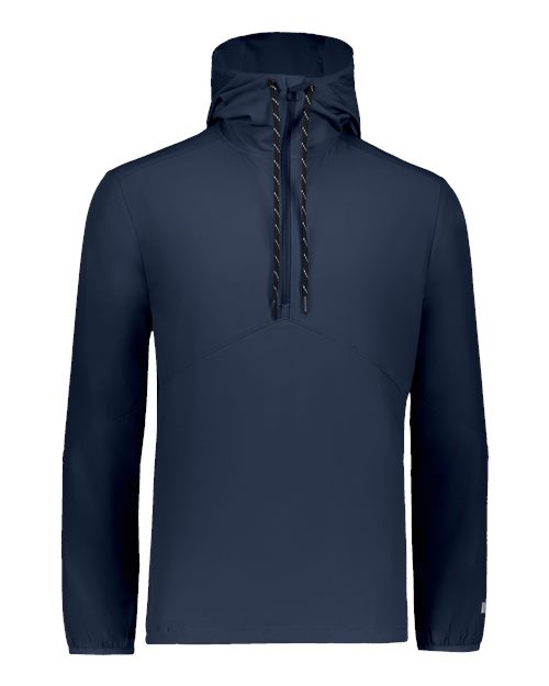 Russell Athletic Legend Hooded Quarter-Zip Pullover R20DSM Custom Embroidered Business Logo