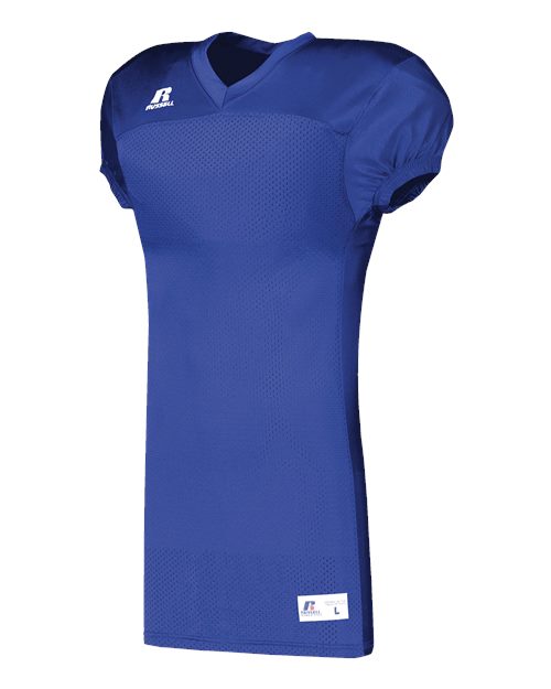 Custom EmbroideredRussell Athletic Unisex Jersey With Side Inserts 12110 Royal