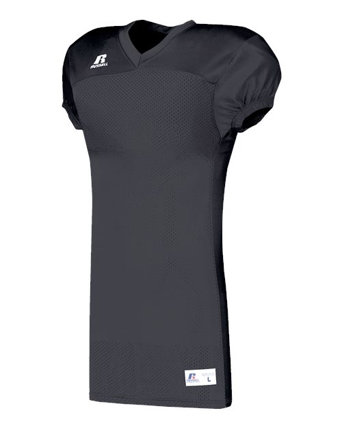 Custom EmbroideredRussell Athletic Unisex Jersey With Side Inserts 12110 Stealth