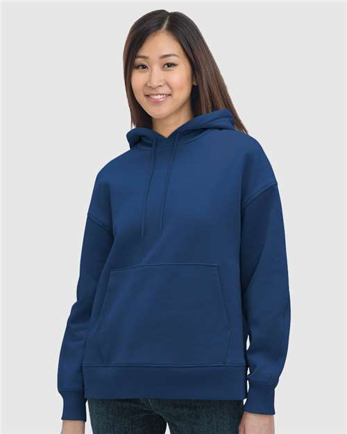 Custom Embroidered  Bayside Women's USA-Made Hooded Sweatshirt 7760  