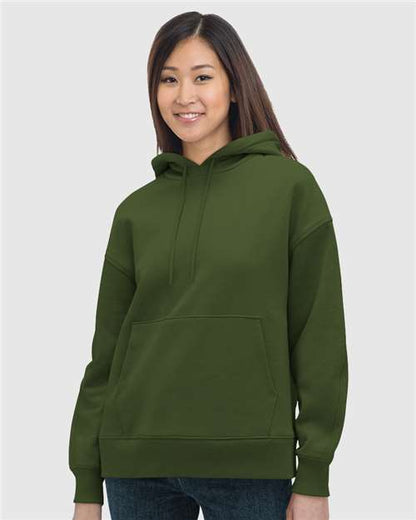 Custom Embroidered  Bayside Women's USA-Made Hooded Sweatshirt 7760  