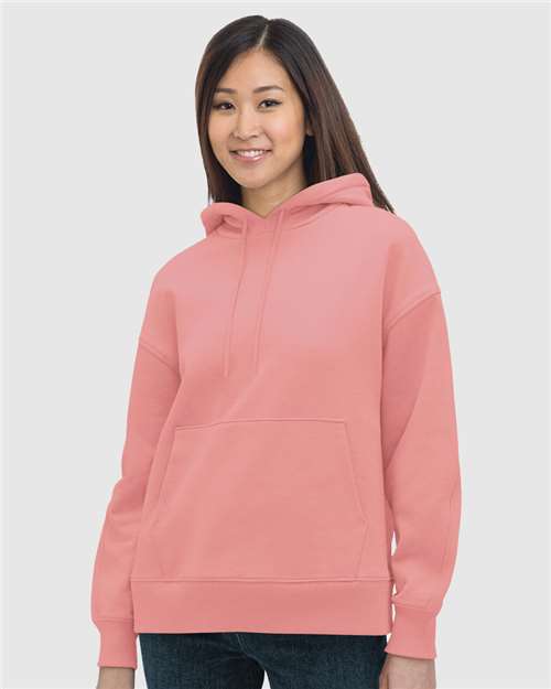 Custom Embroidered  Bayside Women's USA-Made Hooded Sweatshirt 7760  
