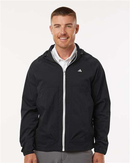 Custom Embroidered  Adidas Go-To Utility DWR Full-Zip Jacket A2007  