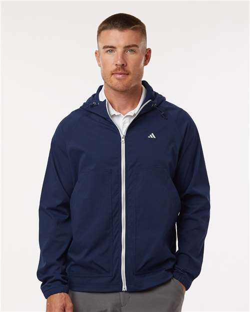 Custom Embroidered  Adidas Go-To Utility DWR Full-Zip Jacket A2007  