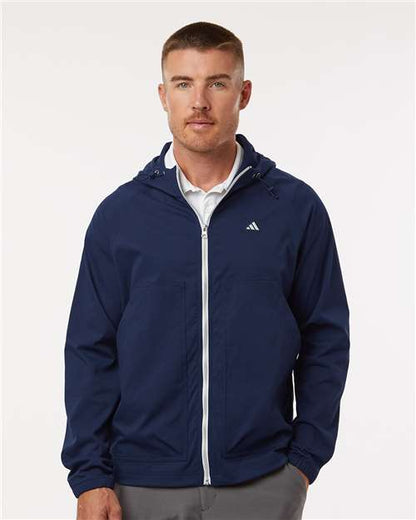 Custom Embroidered  Adidas Go-To Utility DWR Full-Zip Jacket A2007  