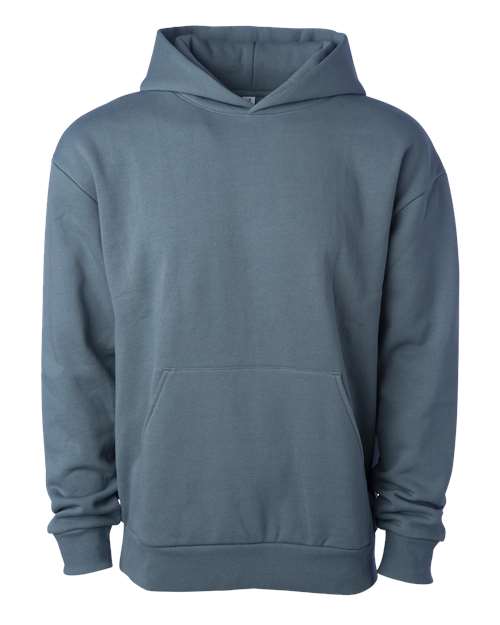 Independent Trading Co. Mainstreet Hooded Sweatshirt IND420XD Custom Embroidered Business Logo