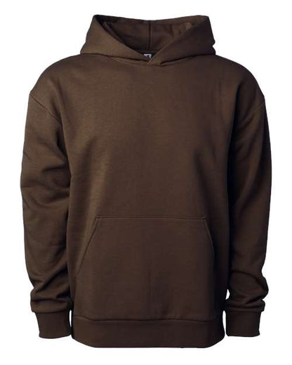 Independent Trading Co. Mainstreet Hooded Sweatshirt IND420XD Custom Embroidered Business Logo