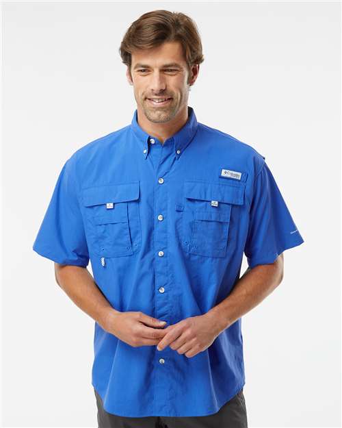 Custom Embroidered  Columbia PFG Bahama™ II Short Sleeve Shirt 212464  
