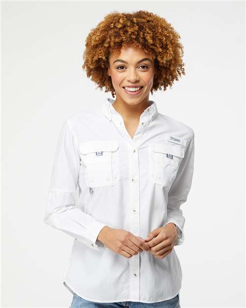 Custom Embroidered  Columbia Women's PFG Bahama™ Shirt 212474  