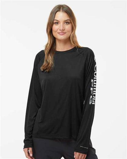 Custom Embroidered  Columbia Women's PFG Tidal Tee™ II Long Sleeve 212485  