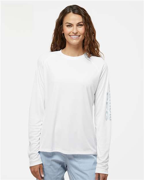Custom Embroidered  Columbia Women's PFG Tidal Tee™ II Long Sleeve 212485  