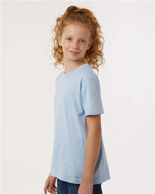 Tultex Youth Fine Jersey T-Shirt 235 Baby Blue