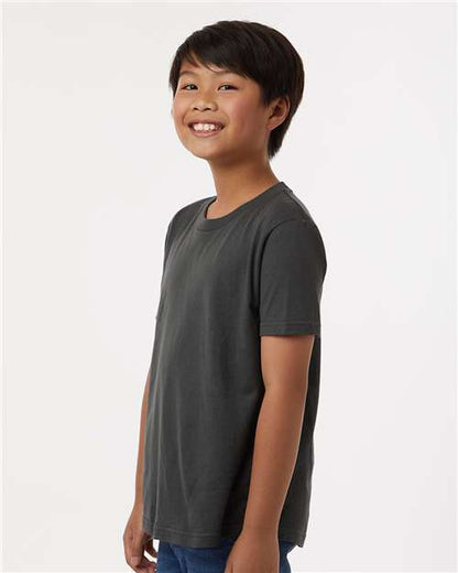 Tultex Youth Fine Jersey T-Shirt 235 Charcoal