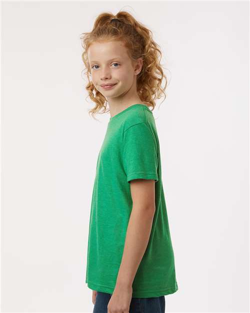 Tultex Youth Fine Jersey T-Shirt 235 Heather Kelly