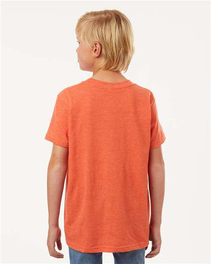 Tultex Youth Fine Jersey T-Shirt 235 Heather Orange