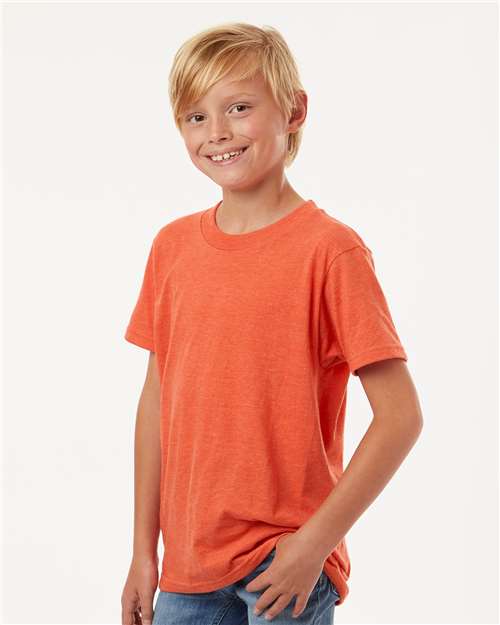 Tultex Youth Fine Jersey T-Shirt 235 Heather Orange